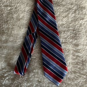 Chaps Red, White & Blue Silk Tie